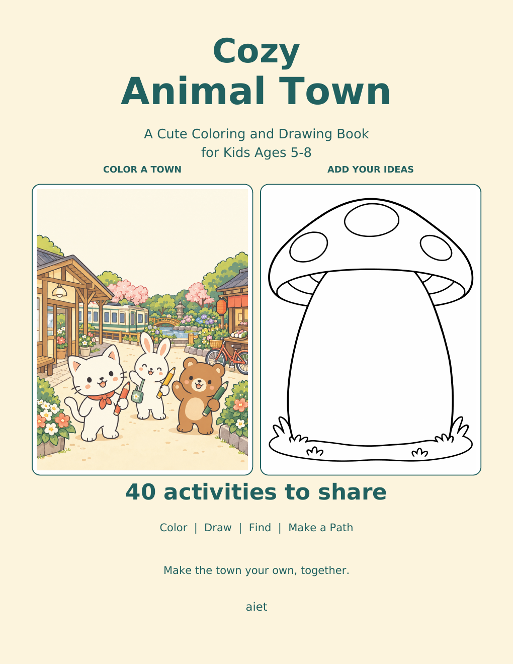 Cozy Animal Townの実際の表紙