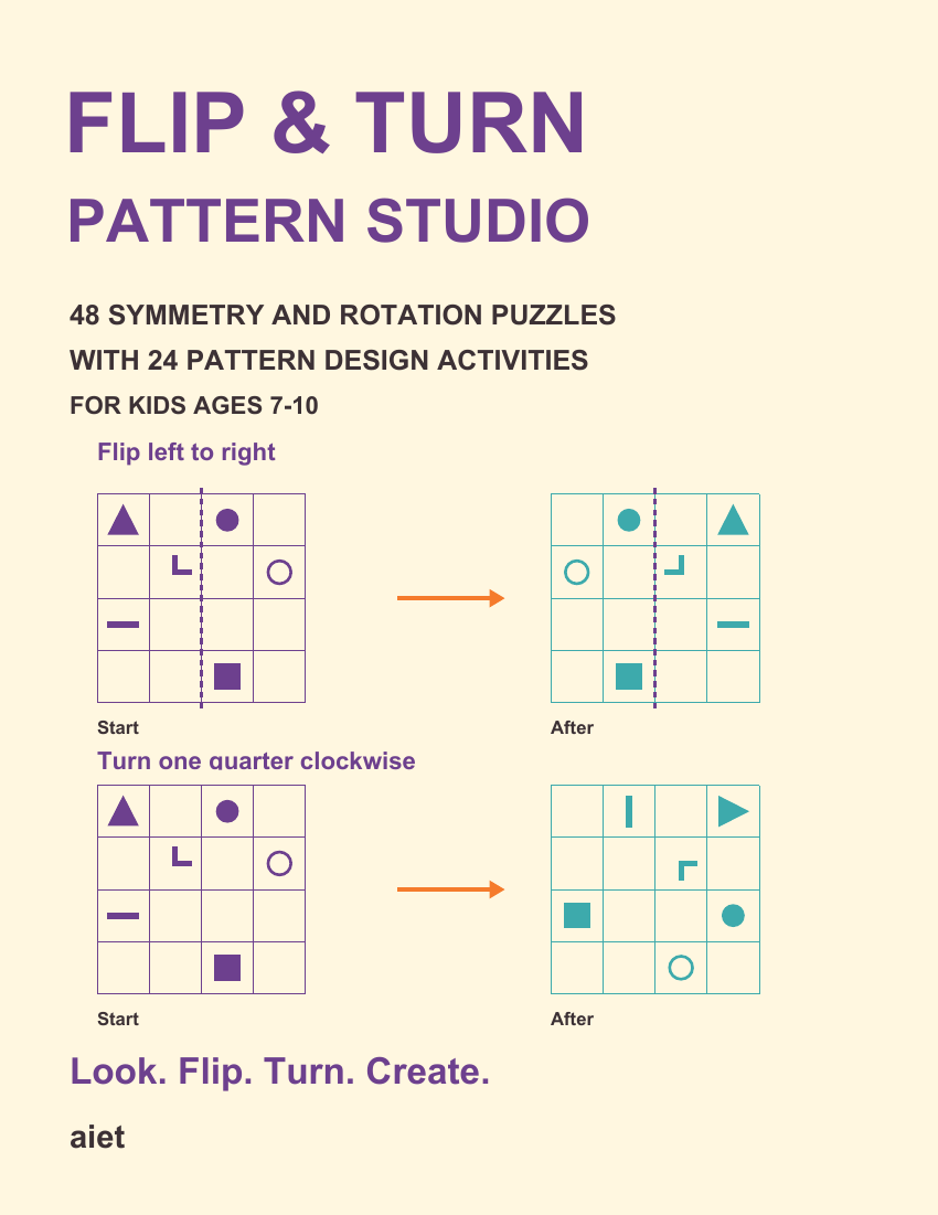Flip & Turn Pattern Studioの実際の表紙